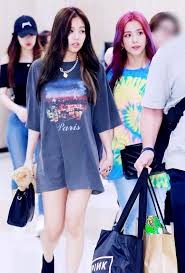 A list of all 22 outfits blackpink's jennie wore in her solo music video. Starry Night Sky Grey T Shirt Jennie Blackpink K Fashion At Fashionchingu Fashion Kpop Outfits Blackpink Fashion