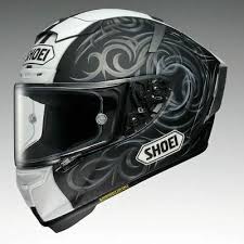 Black And White Motorcycle Helmet Shoei X Spirit 3 Kagayama Special Order Motorcycle Helmet Black White Grey In 2020 Full Face Helmets Motorcycle Helmet Design Full Face Motorcycle Helmets