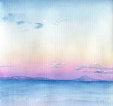 Learn to paint beautiful clouds at sunset in this free watercolor painting tutorial. Blue Sea Watercolor Abstract Sea Painting Seascape Landscape Wave Art Sky Pink Cloud Sunset Sunrise Sea Modern Marine Small Colorful Painting By Taisiia Yaroshenko Saatchi Art