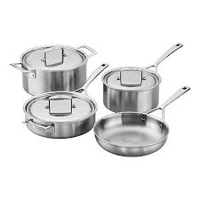 Zwilling J A Henckels Aurora Set 7 Pc Stainless Steel Cookware Cookware Set Stainless Steel Cookware Set