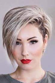 By getting short hair in 2021, you don't limit yourself; 90 Amazing Short Haircuts For Women In 2021 Lovehairstyles Com Short Hair Styles For Round Faces Hair Styles Short Hairstyles For Thick Hair