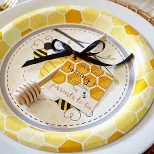 This bumble bee themed baby shower is as sweet as can bee! Parents To Bee A Bee Themed Baby Shower Legally Crafty Blog