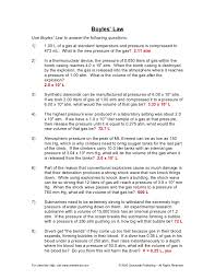 Gas laws and ideal gas equation. Gas Law Packet Answers