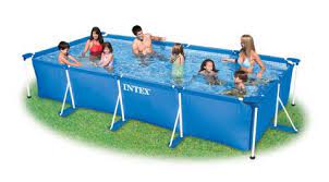 intex frame pool zwembaden welkoop zwembaden rechthoekig zwembad tuin zwembad