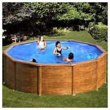 Kit Piscine Gre H120 Ou H132 Modele Aspect Bois Pas Cher Piscine Center Net