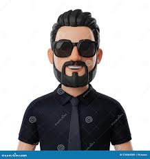 Beard 3d Illustrations & Vectors