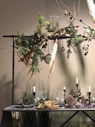 barre decorative de table en metal noir ajustable 140 a 250 cm decoclico decoration de noel interieur decoration table de noel decoration noel