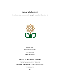 Resume buku akhlaq tasawuf karangan rosihon anwar. Akhlak Tasawuf