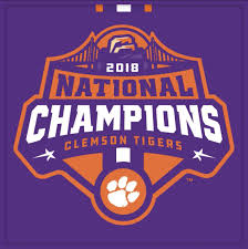 Ncaa logo transparent background, hd png download. 2018 National Championship Logo Purple Clemson Football Clemson Tigers Football Clemson Fans