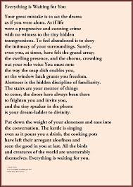 Everything Is Waiting For You You Poem Poems Daily Inspiration Quotes
