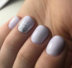 These Light Purple Gel Nails Are So Cute Purple Gel Nails Purple Nails Gel Nails