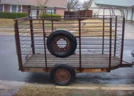 4x9 Small Livestock Trailer 400 Ne Livestock Trailers Trailer Trailers For Sale