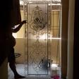 Original stain glass architecture designing luxury villas