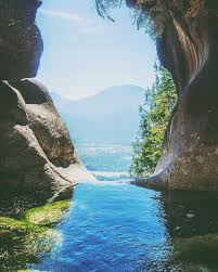 Natural Infinity Pools Along The Trail In Squamish Bc From Pebbleshoo Canada Travel British Columbia Travel Canadian Road Trip