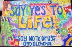 How to draw stop drug's abuse drawing poster|poster making say no to drugs abuse use wint poster colors 2020. 13 Anti Drug Slogans Ideas Drug Free Posters Drug Free Red Ribbon Week