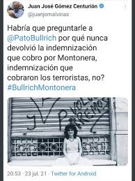 Los montoneros mataron al padre mugica 4 de octubre de 2020 04:16 patricia bullrich reflexionó acerca de sus años como militante en la juventud peronista e hizo una. Mileipresidente Com Ar S Tweet Patricia Bullrich Cobro Indemnizacion Por Montonera Trendsmap