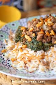 Riz Aux Epinards Et A La Viande Recette Libanaise Aux Delices Du Palais Cuisine Libanaise Recette Recette Avec Viande Hachee Cuisine Libanaise