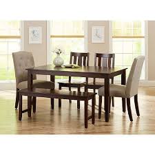 6 Piece Modern Dining Table Chairs Bench Set Mix Match Kitchen Wooden Furniture 469 Cheap Dining Room Chairs Classic Dining Room Dining Room Furniture Modern