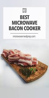 Wowbacon microwave cooker is capable of cooking bacon and eggs in five minutes. Best Microwave Bacon Cooker In 2021 Microwave Meal Prep