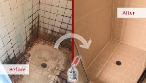 Corner showers for small bathrooms are most suited if you are not a tub person or you don't have enough space to put in a corner shower for small bathrooms comes in handy here. You Won T Believe The Dramatic Transformation Of This Shower In Matthews Nc After Our Professional Tile Cleaning Service