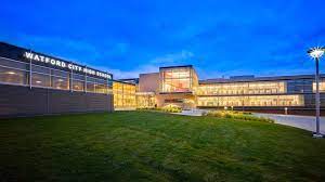 The population was 1,744 at the 2010 census. Jlg Architects Watford City High School
