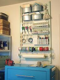 Organizer Made From A Crib Railing Old Cribs Home Organization Craft Room Organization