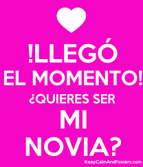 Aqui el video de como fue desarrollado. Quieres Ser Mi Novia Startseite Facebook