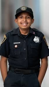 D.J. Daniel joined President Trump at the Joint Session—a 13-year-old  battling cancer who has been sworn in as an honorary officer over 900  times., President Trump made his dream come true, swearing ...