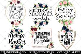 Download Mum Life Funny Mum Quotes Png Files 1141807 Sublimation Design Bundles