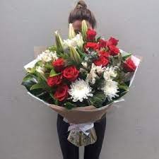 Check spelling or type a new query. The Big Bouquet A Dozen Red Roses With Assorted Blooms