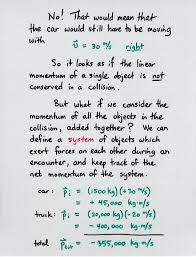 Collisions Elastic And Inelastic Momentum Physics Physics Lessons Linear Momentum