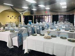 I was expecting maybe 30 to 40 so we planned for atleast 100 in food and seats. Baby Shower Seating For 75 It S Red Diamond Event Hall Facebook