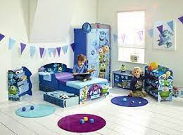 Little Miss Loves The Monsters Inc Movies But This Might Be A Little Too Much Big Kid Bedroom Toddler Playroom Monsters Inc Room