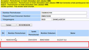 Kurang lebih seperti itu bentuk dari paspor. How To Check Online Visa Status Of Malaysia 2019 1080p Youtube