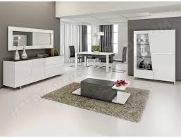 Parcourez les photos de salles à manger pour trouver des idées de décoration et d'aménagement pratique de salle à manger. Salle A Manger Complete Gris Beton Et Blanc Laurea Nouvomeuble Ma 82ca492sall Rjmx3 Pas Cher Ubaldi Com