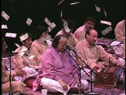 Nusrat Fateh Ali Khan In Qawali Mode Getting Rained On Nusrat Fateh Ali Khan Mp3 Song Songs