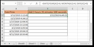 For example, 1 hour and 30 minutes is the same as 90 minutes. How To Quickly Add Hours Minutes Second To Date And Time In Excel