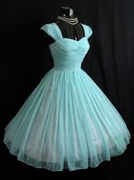 Vintage Sweetheart Turquoise Short 50s Chiffon Cap Sleeves Prom Dress Homecoming Dress Vestidos Vestidos De Fiesta Vestidos Coctel