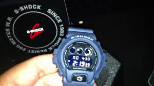 Get great deals on ebay! Casio G Shock Dw 6900hm 2 Navy Blue Unboxing And Review Youtube
