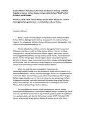 Image Result For Contoh Karangan Pt3 Kepentingan Bahasa Melayu Image Education