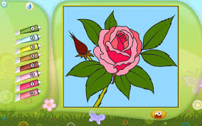 But rose must the most difficult but they are so beautiful! Rose Coloring Page Printables Apps For Kids