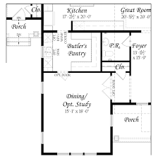 Help with kitchen and butler pantry floor plan. Robey Opt Main Level Enlarged Butler S Pantry Evergreene Homes
