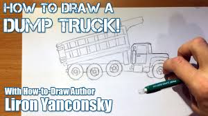 #coloring #drawing #truck how to draw a dump truck step by stephi, this is kids bee art, we are going to teach how to draw a beautiful dump truck, it's. How To Draw A Dump Truck Part 1 Drawing Youtube