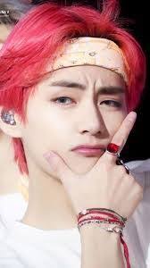 صور تايهيونغ من Bts صور تاي تاي Taehyung Red Hair Taehyung Photoshoot Taehyung