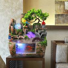 Maybe you would like to learn more about one of these? Simulation Resin Desktop Fountains Waterfalls Humidifier Desktop Fountain Desktop Water Fountain Us Bedroom Decoration Office With Led Colorful Lights For Home Home Indoor Fountains Accessories Ourvagabondstories Com