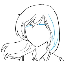 Things should be going well and i should be fairly happy right now, but life is hard and so many bad things are. How To Draw A Sad Anime Face Really Easy Drawing Tutorial