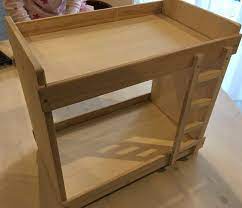 100均diy メルちゃんの二段ベットの作り方 ダイソーのまな板とすのこで作れちゃう ポポちゃんなど 他のお人形にも limia リミア 人形用ベッド 手作りベット 二段ベット