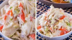 Seafood salad is an evergreen of italian cuisine: Crab Salad Seafood Salad Dinner Then Dessert