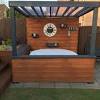In contrast to a typical bathtub, a hot tub is designed to be used by more than one person at a time. 1