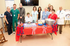 VA clinic celebrates WWII Veteran's 102nd birthday